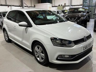 Used VW Polo Match 75 HP (55 kW) 2016 White Hatchback