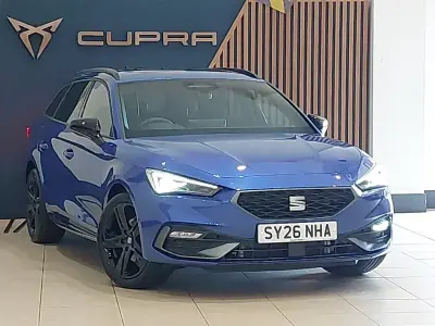 New Seat Leon Black Edition 115 HP (84 kW) 2026 Blue Estate