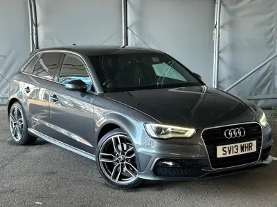 Used Audi A3 S-Line 2013 Grey Hatchback
