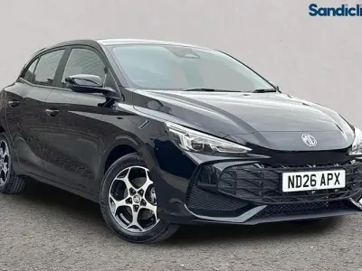 New MG MG3 SE 116 HP (85 kW) 2026 Metallic  black pearl Hatchback