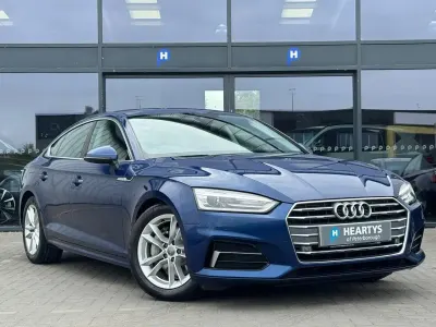 Used Audi A5 Sportback Sport 190 HP (139 kW) 2017 Blue Hatchback