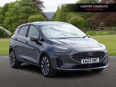 Used Ford Fiesta Titanium X 125 HP (91 kW) 2023 Grey Hatchback