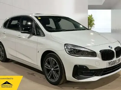 Used BMW 225 Active Tourer Sport Line 2019 White MPV