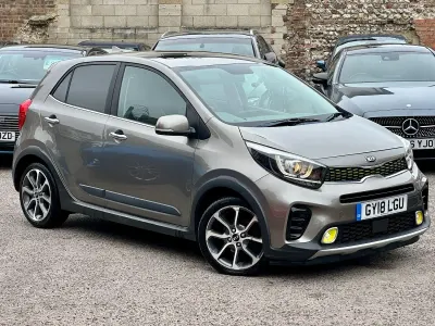 Used Kia Picanto X-Line 83 HP (61 kW) 2018 Silver Hatchback