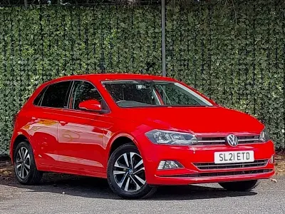 Used VW Polo United 95 HP (69 kW) 2021 Red Hatchback