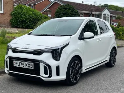 Ny Kia Picanto GT-Line 2026 Vit Halvkombi