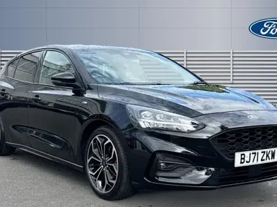 Used Ford Focus ST-Line X 125 HP (91 kW) 2021 Black Hatchback