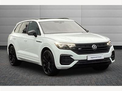 White Used 2021 VW Touareg Black Edition SUV | £37,995 (Fair price)