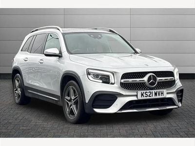 Silver Used 2021 Mercedes GLB220 AMG line SUV | £69,590