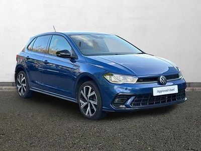 Blue Used 2024 VW Polo R-line Hatchback | £18,990 (Fair price)