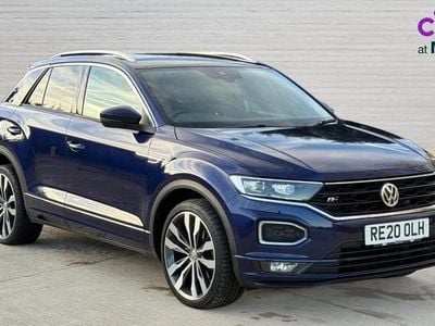 Blue Used 2020 VW T-Roc R-line SUV | £19,259 (Fair price)