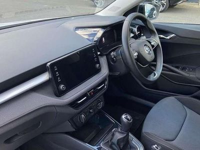 Used Skoda Fabia Colour Edition 116 HP (85 kW) 2024 Candy white black magic pearl effect Hatchback