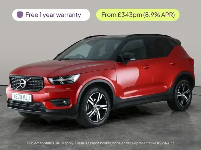 Used Volvo XC40 R-Design 163 HP (119 kW) 2020 Red SUV