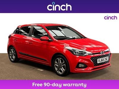 Red Used 2018 Hyundai i20 Premium Hatchback | £10,049 (Fair price)