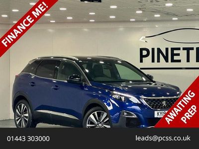 Blue Used 2019 Peugeot 3008 Premium SUV | £14,499 (Fair price)