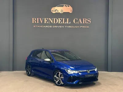 Used VW Golf VII R 315 HP (231 kW) 2021 Blue Hatchback
