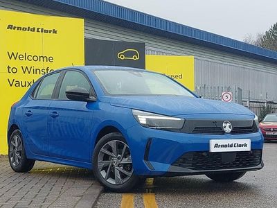 Used Vauxhall Corsa Design Edition 75 HP (55 kW) 2024 Blue Hatchback