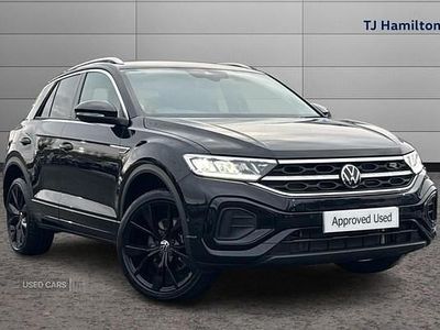 Black Used 2024 VW T-Roc R-line SUV | £28,950 (Fair price)