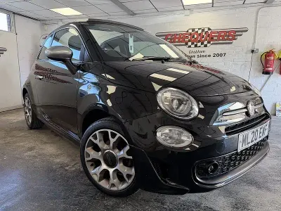 Used Fiat 500C Rock 69 HP (50 kW) 2020 Black Cabriolet