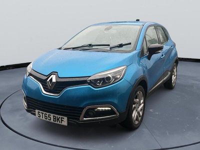 Used Renault Captur Dynamique 90 HP (66 kW) 2015 Blue SUV