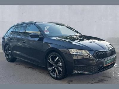 Begagnad Skoda Octavia SportLine 147 HK (108 kW) 2026 Svart Kombi