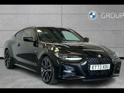 Used BMW 420 M Sport 181 HP (133 kW) 2023 Black sapphire metallic paint Coupe
