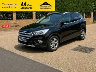 Used Ford Kuga Titanium 120 HP (88 kW) 2019 Black SUV