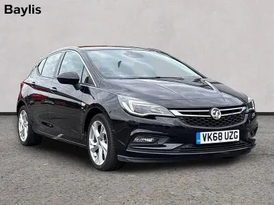 Usado Vauxhall Astra SRi 2018 Negro Utilitario