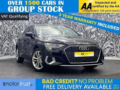 Black Used 2021 Audi A3 Sportback Sport Hatchback | £16,600 (Fair price)