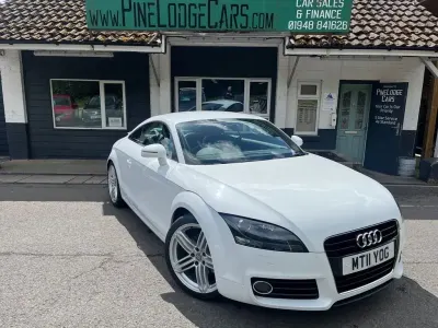 Używany Audi TT Sport 211 KM (155 kW) 2011 Biały Coupe