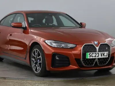 Used BMW i4 M Sport 207 kW (282 HP) 2023 Orange Sedan