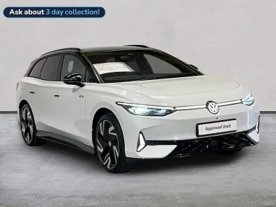 New VW ID.7 GTX 250 kW (340 HP) 2026 White Estate