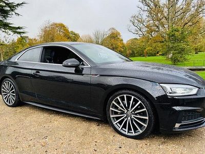 Black Used 2018 Audi A5 S-Line Coupe | £12,995 (Fair price)