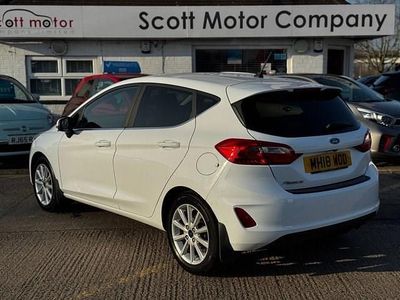 Used Ford Fiesta Titanium X 100 HP (73 kW) 2018 White Hatchback