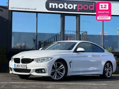 Used BMW 420 M Sport 184 HP (135 kW) 2014 White Coupe