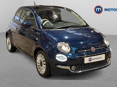 Blue Used 2022 Fiat 500 Dolcevita Hatchback | £9,799 (Fair price)