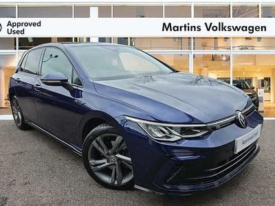 Used VW Golf VIII R-line 147 HP (108 kW) 2022 Blue Hatchback