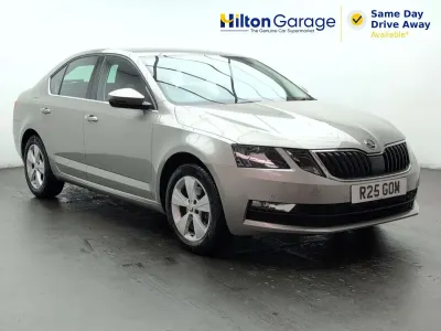 Used Skoda Octavia SE Technology 115 HP (84 kW) 2019 Beige Hatchback