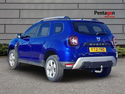 Used Dacia Duster Comfort 128 HP (94 kW) 2021 Blue SUV