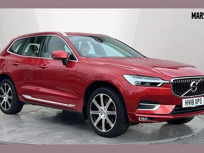 Used Volvo XC60 Inscription 190 HP (139 kW) 2018 Red SUV