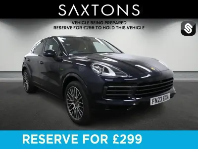 Used Porsche Cayenne E-Hybrid Platinum Edition 2023 Blue SUV