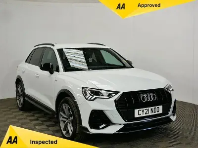 Second-hand Audi Q3 Black Edition 150 CP (110 kW) 2021 Alb SUV
