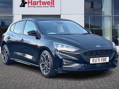 Black Used 2021 Ford Focus ST-Line X Hatchback | £14,889 (Fair price)