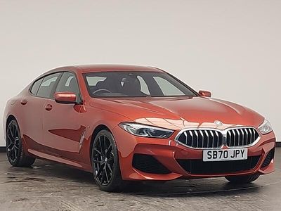 Used BMW 840 Gran Coupé Comfort Edition 328 HP (241 kW) 2020 Orange Coupe