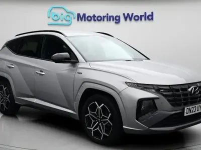 Begagnad Hyundai Tucson N Line 265 HK (194 kW) 2023 Silver SUV