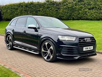 Black Used 2018 Audi SQ7 Design SUV | £30,450 (Fair price)