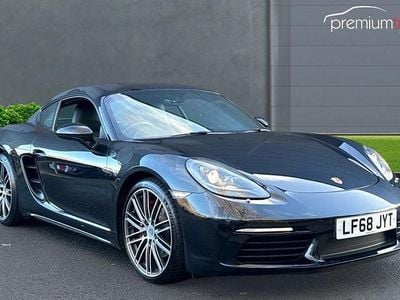 Used Porsche 718 Cayman 350 HP (257 kW) 2018 Black Coupe