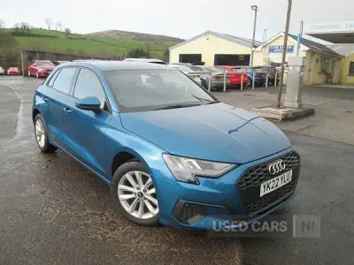 Used Audi A3 116 HP (85 kW) 2022 Blue Sedan