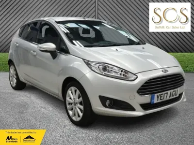 Używany Ford Fiesta Titanium 2017 Srebrny Hatchback