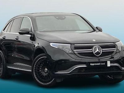Obsidian black metallic Used 2023 Mercedes EQC400 AMG Line Premium SUV | £35,495
